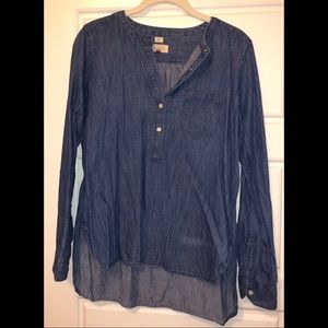 Chambray top